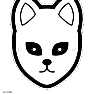 Kitsume Mask (DIY)